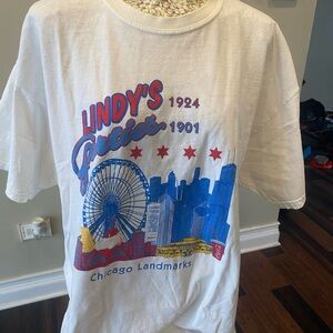Y2K Chicago Landmarks T-Shirt - White